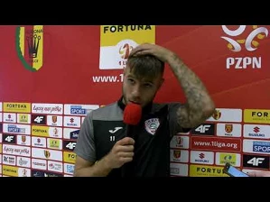 Mikołaj Kwietniewski po meczu z Koroną Kielce | 30.07.2021