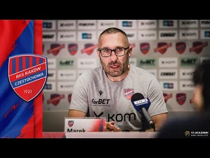 Konferencja prasowa przed meczem z FK Sūduva