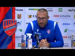 Konferencja prasowa po meczu FK Suduva – Raków Częstochowa 0:0