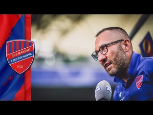 Trener Marek Papszun po zdobyciu Superpucharu Polski