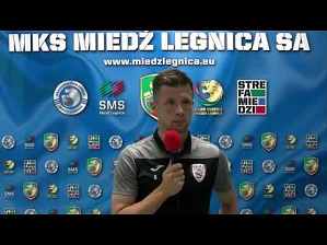 Marcin Stromecki bezpośrednio po meczu z Miedzią Legnica | 17.08.2021