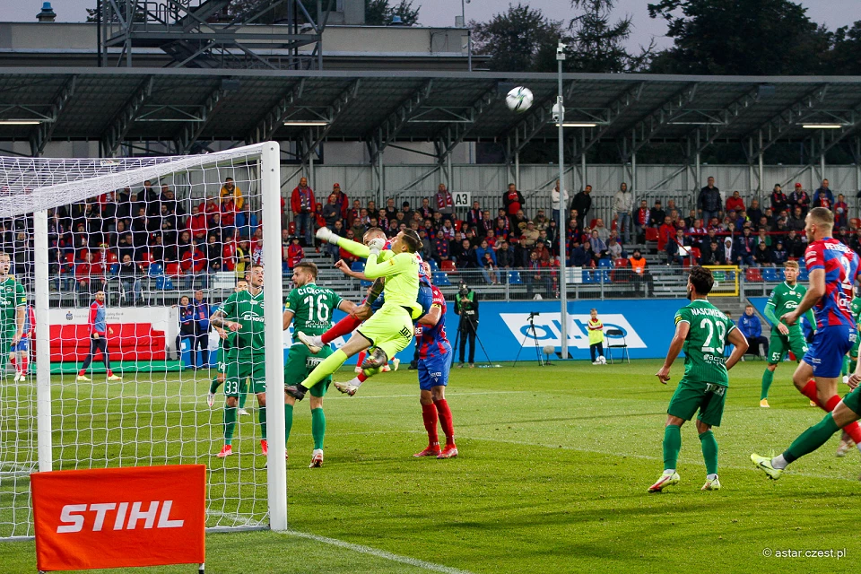 PKO Ekstraklasa: 29.09.2021 - Raków Częstochowa - Radomiak Radom