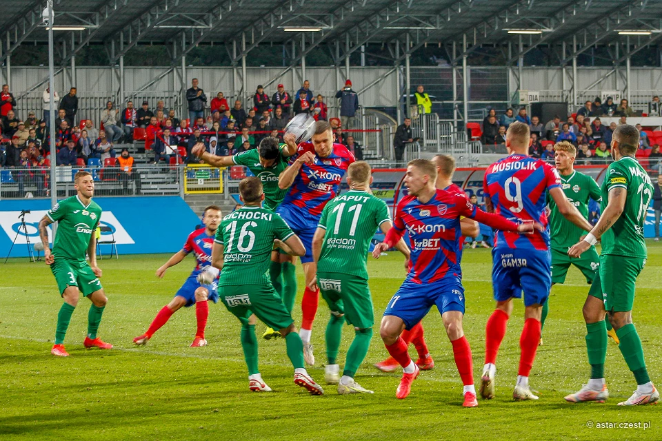 PKO Ekstraklasa: 29.09.2021 - Raków Częstochowa - Radomiak Radom