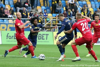 Skra Częstochowa - Arka Gdynia / 21.09.2021 / Foto. Grzegorz Przygodziński