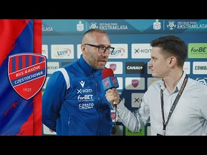 Trener Marek Papszun po meczu z MOL Fehervar FC