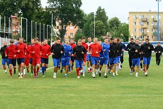 2013-06-26 - Piłkarze Rakowa na pierwszym treningu