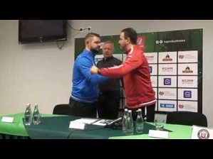 Górnik Polkowice  : Skra Częstochowa  – konferencja prasowa (29.02.2020)