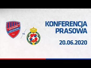 Konferencja po meczu Raków Częstochowa – Wisła Kraków