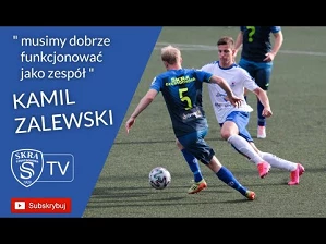Kamil Zalewski po zwycięstwie nad Błękitnymi