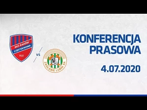 Konferencja po meczu Raków Częstochowa – Zagłębie Lubin