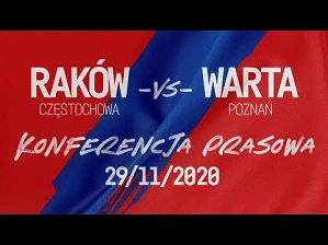 Konferencja po meczu Raków Częstochowa – Warta Poznań