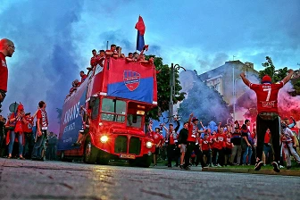 [FOTO] Raków fetował awans i mistrzostwo Fortuna 1 Ligi