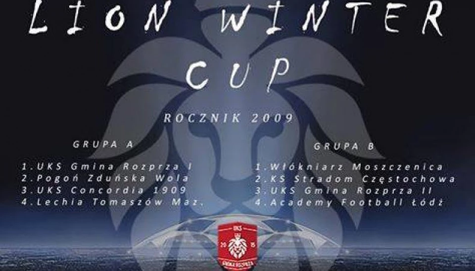 3-cie miejsce KS Stradom (rocznik 2009) w turnieju „Lion Winter Cup”