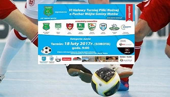 VI Halowy Turniej Piłki Nożnej o Puchar Wójta Gminy Mstów – zagra 8 drużyn juniorów