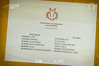 Mstowska Liga Halowa - 6 kolejka
