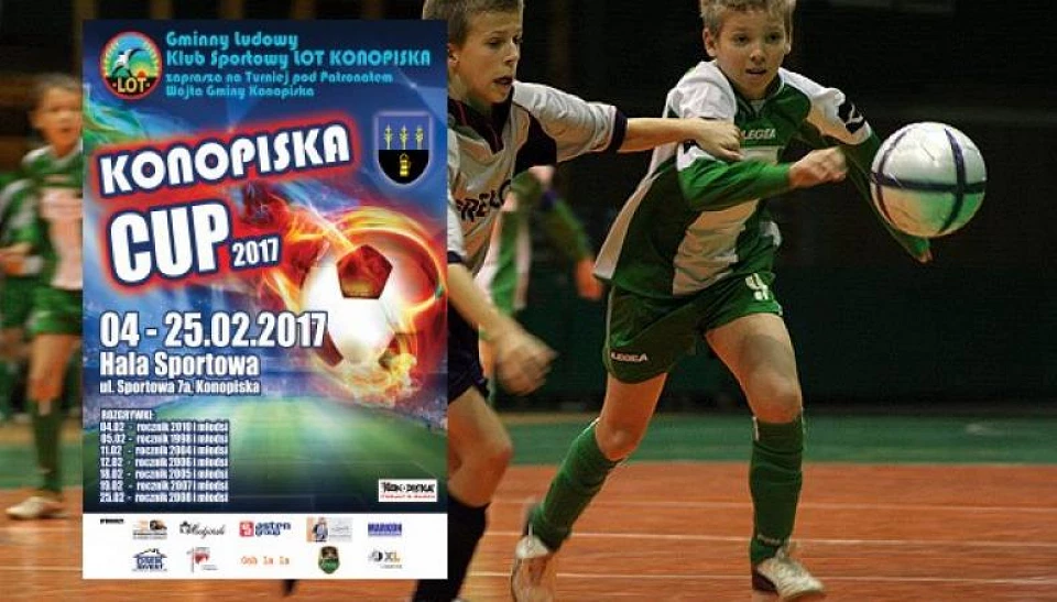 „Konopiska Cup 2017” pod patronatem Wójta Gminy: zaczną 4-go, skończą 25 lutego