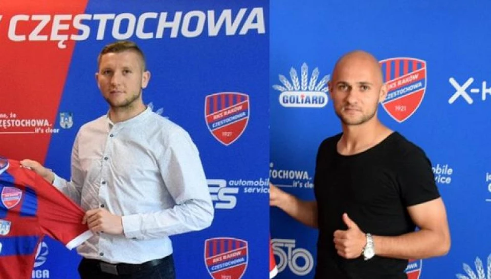 Nowi piłkarze w Rakowie. To napastnicy: Paweł Piceluk i Krystian Wójcik