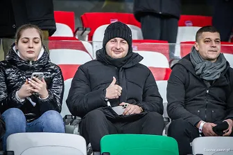 Kibice na meczu Ligi Konferencji: Raków - Zrinjski