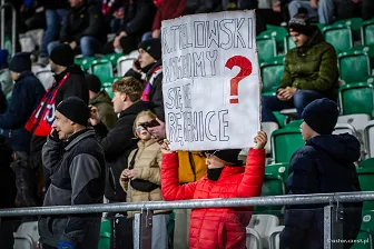 Kibice na meczu Ligi Konferencji: Raków - Zrinjski