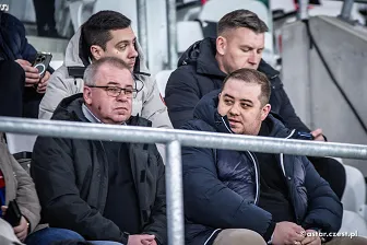 Kibice na meczu Ligi Konferencji: Raków - Fiorentina
