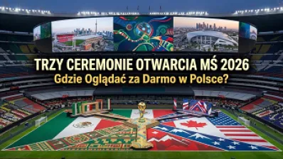 Ceremonia otwarcia MŚ 2026: O której godzinie? Aż TRZY inauguracje i plejada gwiazd!