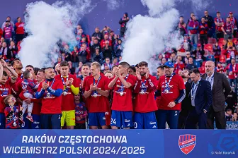 [ZDJĘCIA] Raków wicemistrzem Polski!