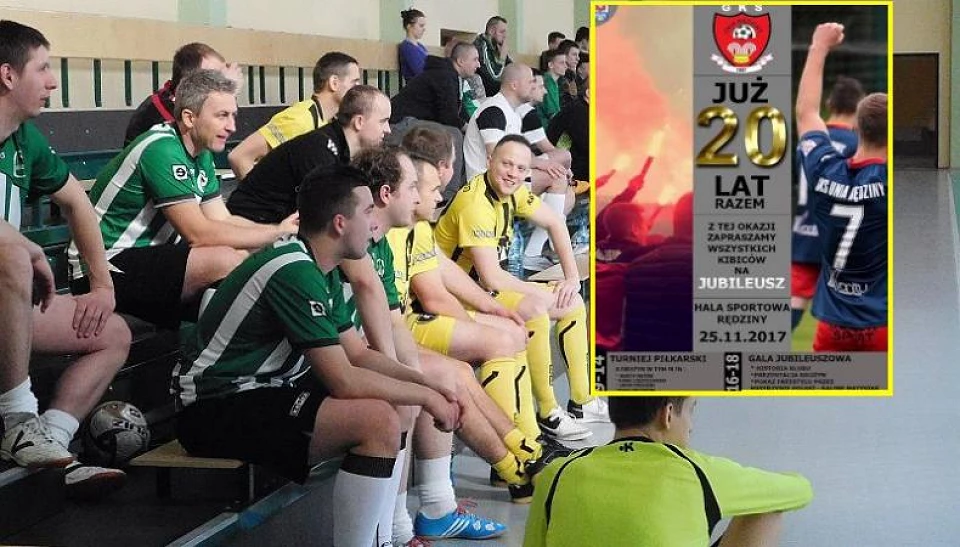 Jubileusz 20-lecia  GKS Unia Rędziny – najpierw turniej halowy, później świętowanie!
