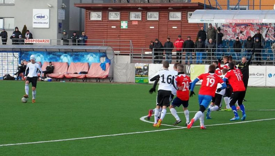 [FOTO i VIDEO] Sparingi Skry : wygrana z Radzionkowem, remis z Legią II