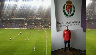 Młody trener był na stażu w hiszpańskim Realu Valladolid