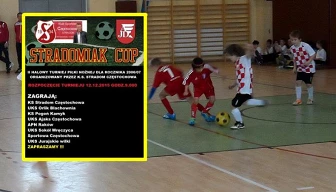 W Hali Sportowej na Stradomiu zagrają młodzi piłkarze (r.2006/2007)