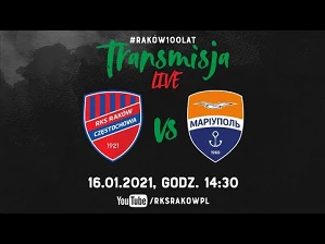 Live: Raków Częstochowa – FK Mariupol (sparing 16.01.2021) | #RAKOWONTUR 🇹🇷