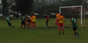 [VIDEO]  Baraż o „okręgówkę” : 5 goli w Rzerzęczycach