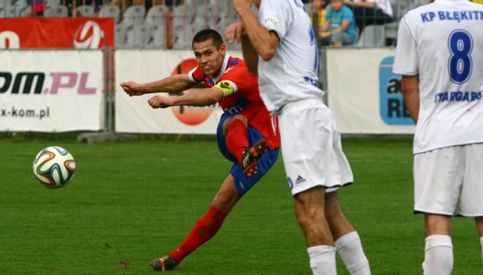 W II lidze : RKS Raków – Błękitni Stargard Szczeciński 1:2 (0:0)