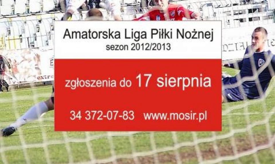 Amatorska Liga Piłki Nożnej – zapisy do nowych rozgrywek tylko do 17 sierpnia