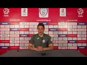 Mikołaj Biegański po meczu z Lechem II Poznań | 28.04.2021