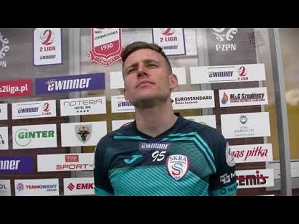 Krzysztof Napora bezpośrednio po świątecznym meczu w Chojnicach | 3.04.2021