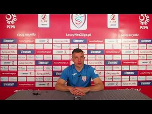 Piotr Nocoń po meczu ze Zniczem Pruszków | 19.05.2021