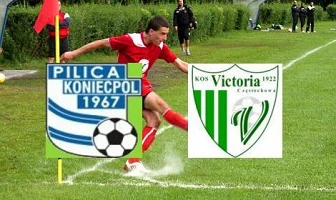 W IV-ligowych „derbach” w Koniecpolu Pilica wygrała z Victorią Częstochowa