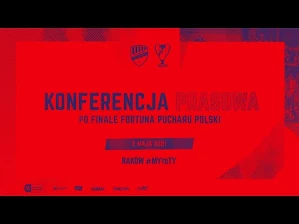 Konferencja po finale Fortuna Pucharu Polski z Arką Gdynia