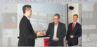 [FOTO i VIDEO]  Po konferencji Skry: STÖLZLE w nazwie stadionu przy Loretańskiej